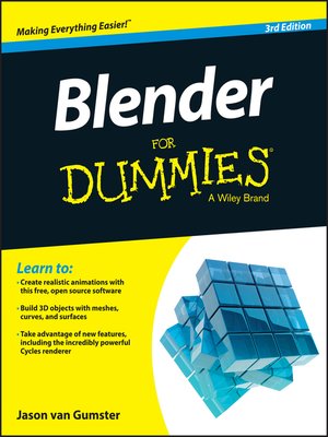 cover image of Blender For Dummies
